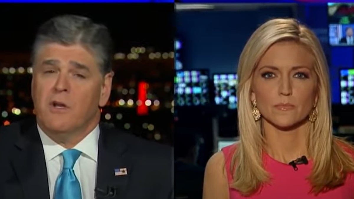 Sean Hannity and Ainsley Earhardt