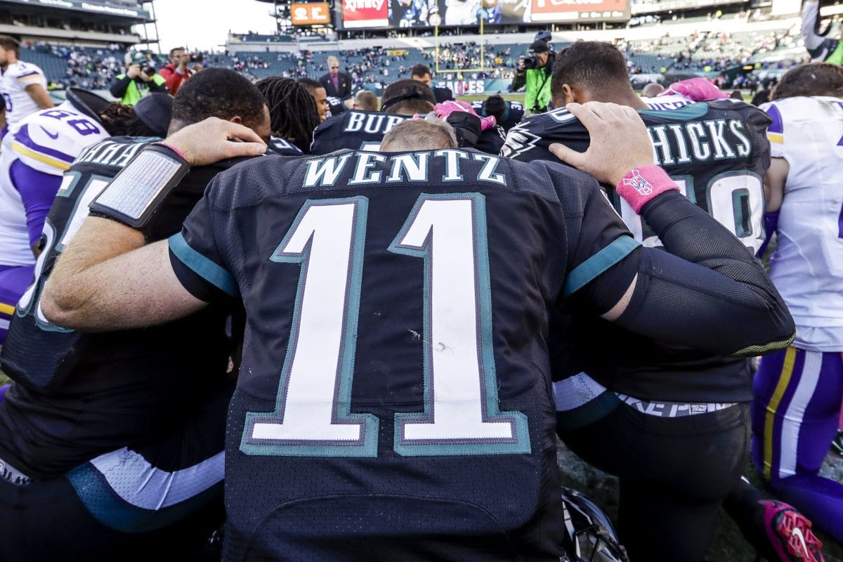 Carson Wentz vegas