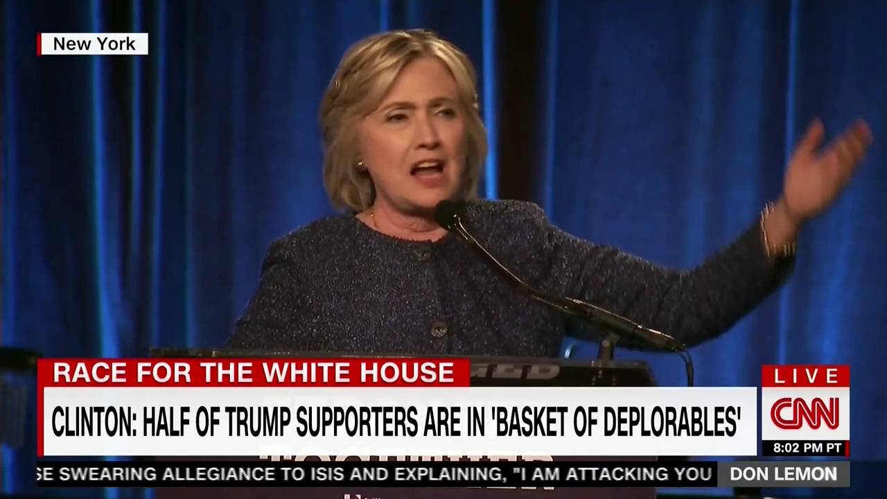 hillary basket deplorable meaning