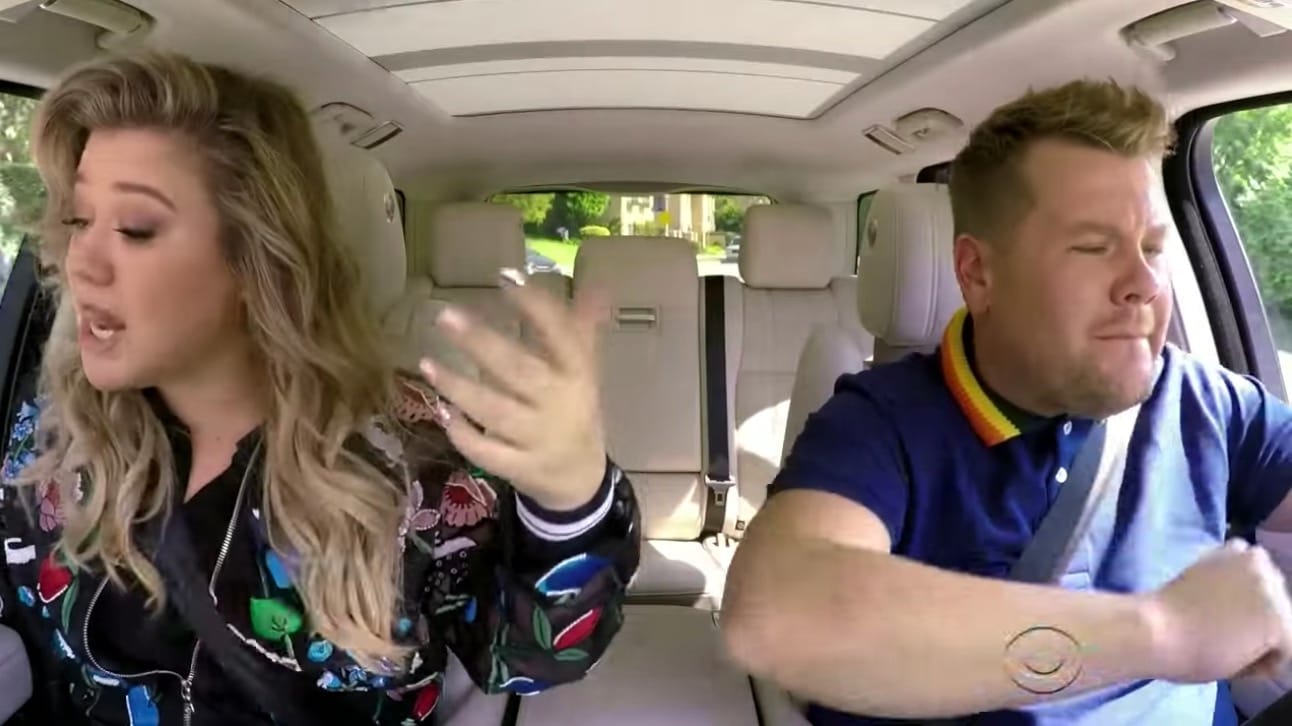 Kelly Clarkson James Corden