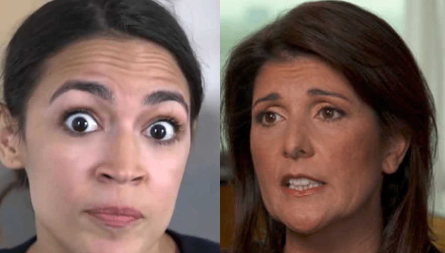 AOC Nikki Haley