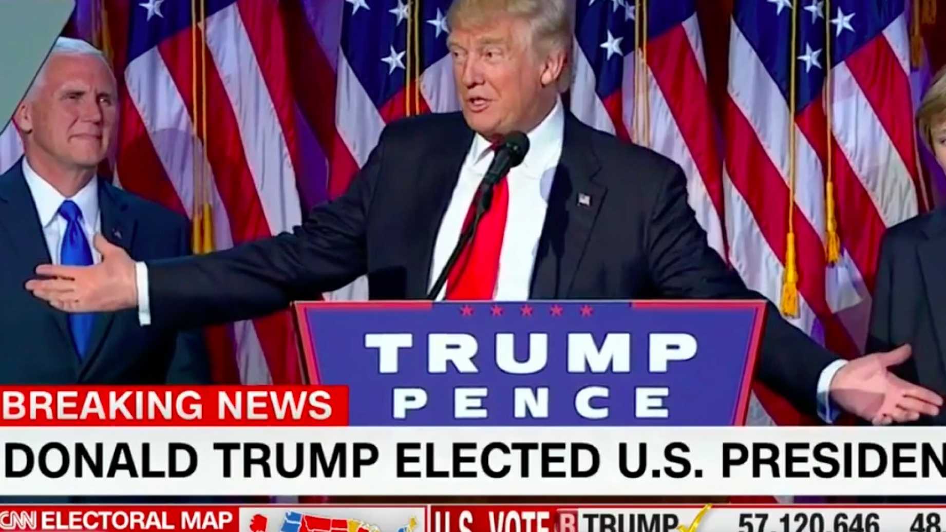 trump beat hillary flashback
