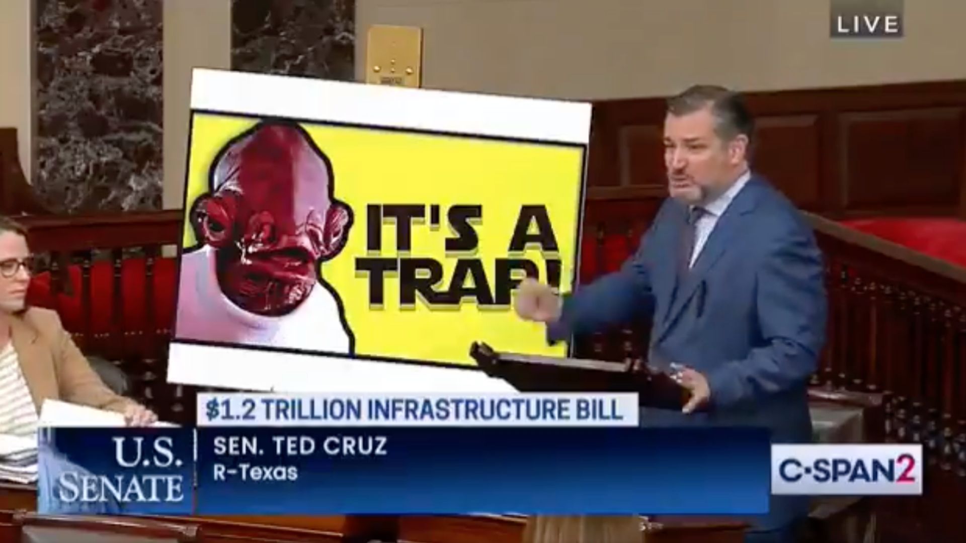 Cruz Slams Republicans Who Are 'Complicit' With Biden's Massive Spending