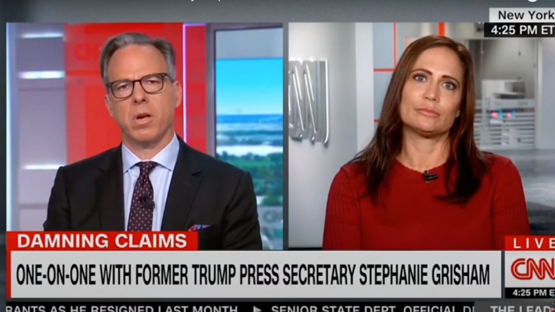 stephanie grisham Trump coup