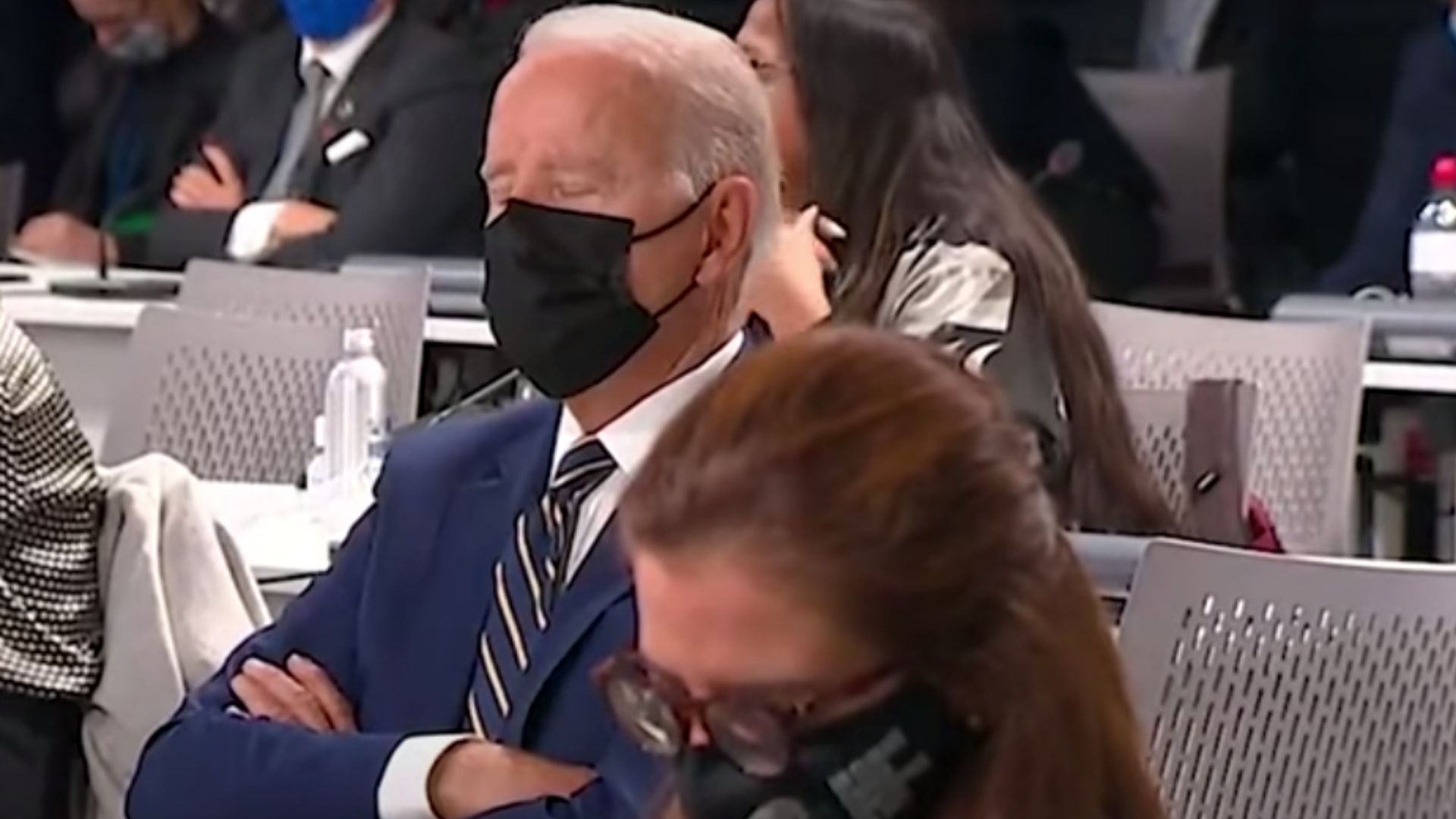 NBC Reporter Dismisses Biden's Seeming Nap, Blames It On 'Busy Schedule' 