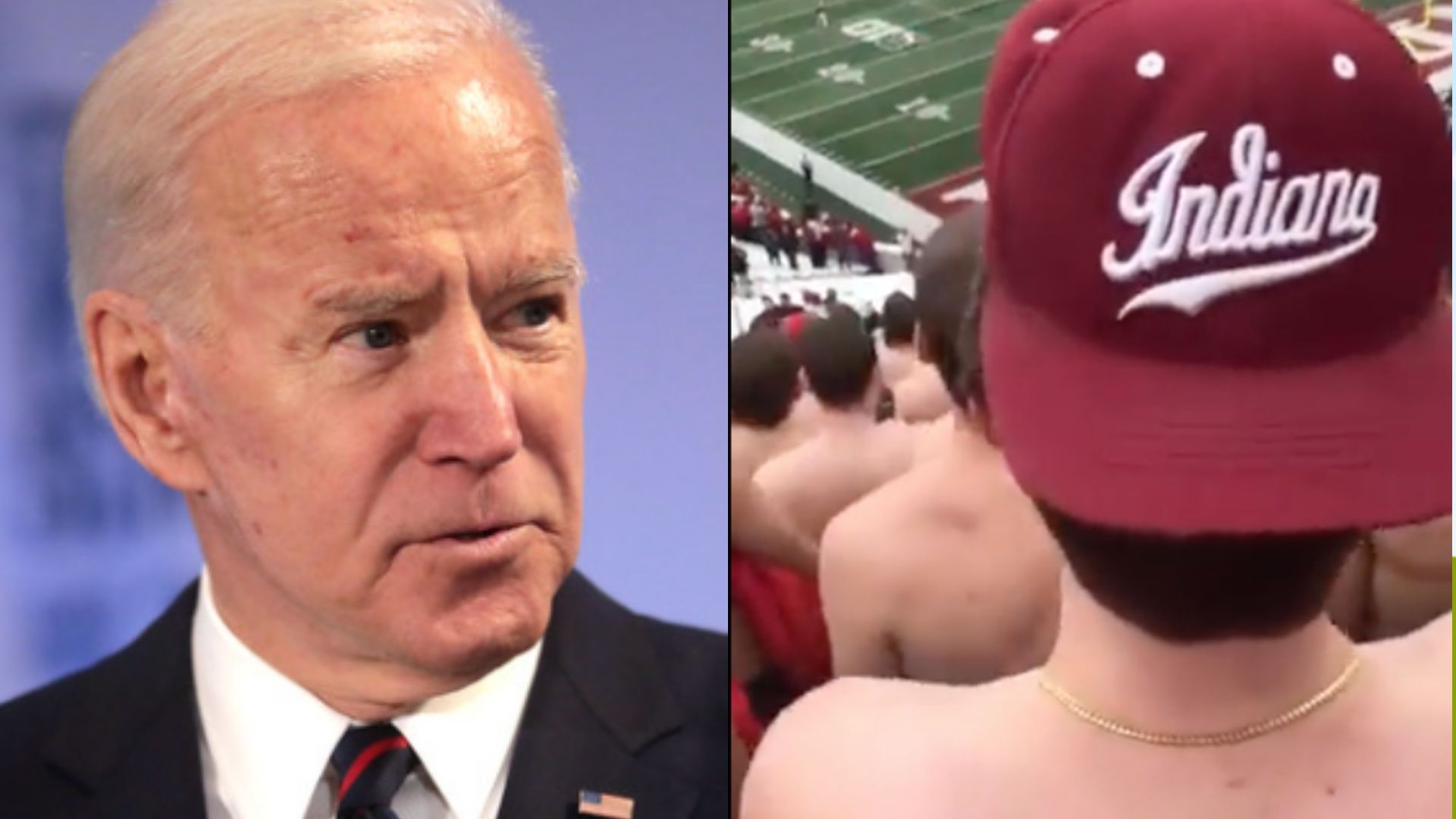 During Indiana-Rutgers Game, ‘F*** Joe Biden’ Chant Rocks Stadium