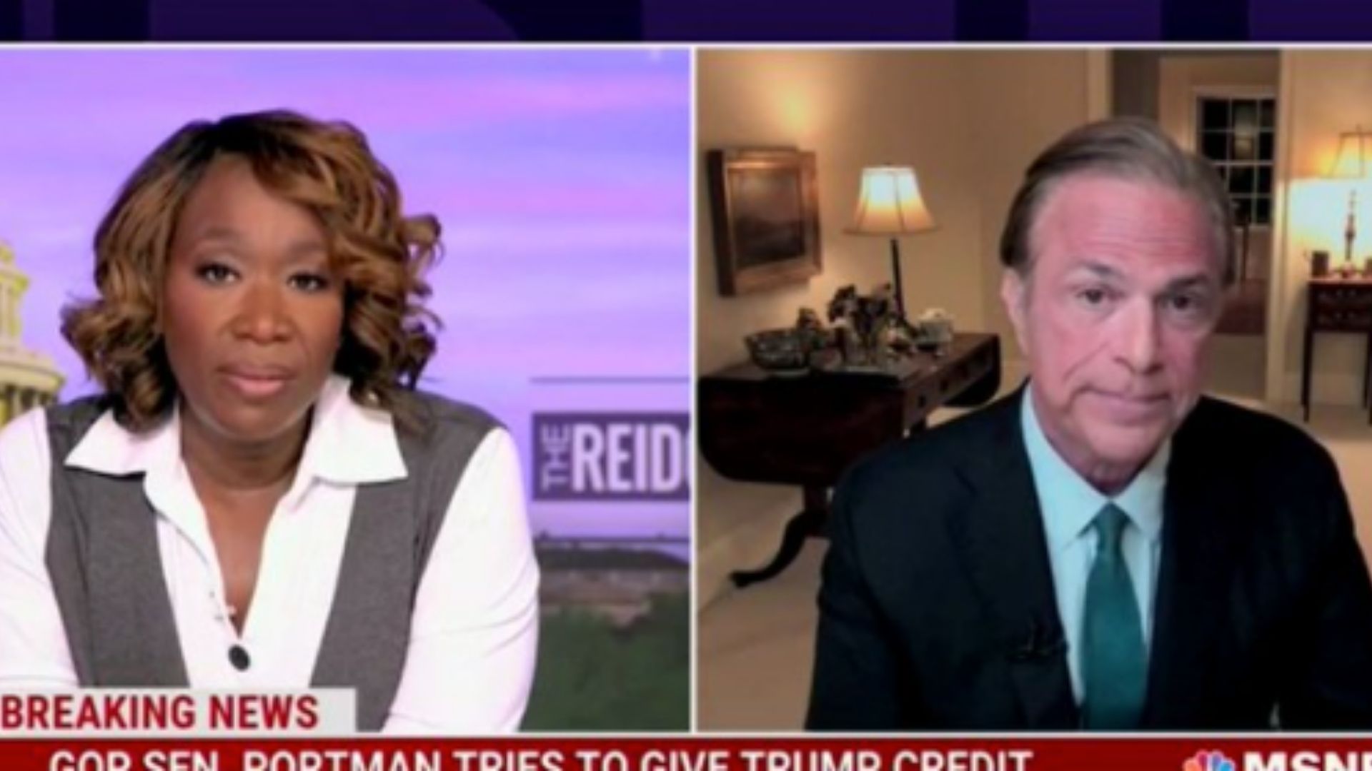 Joy Reid Implies Biden's Low Approval Shows Americans Are Ungrateful For Stimulus Checks