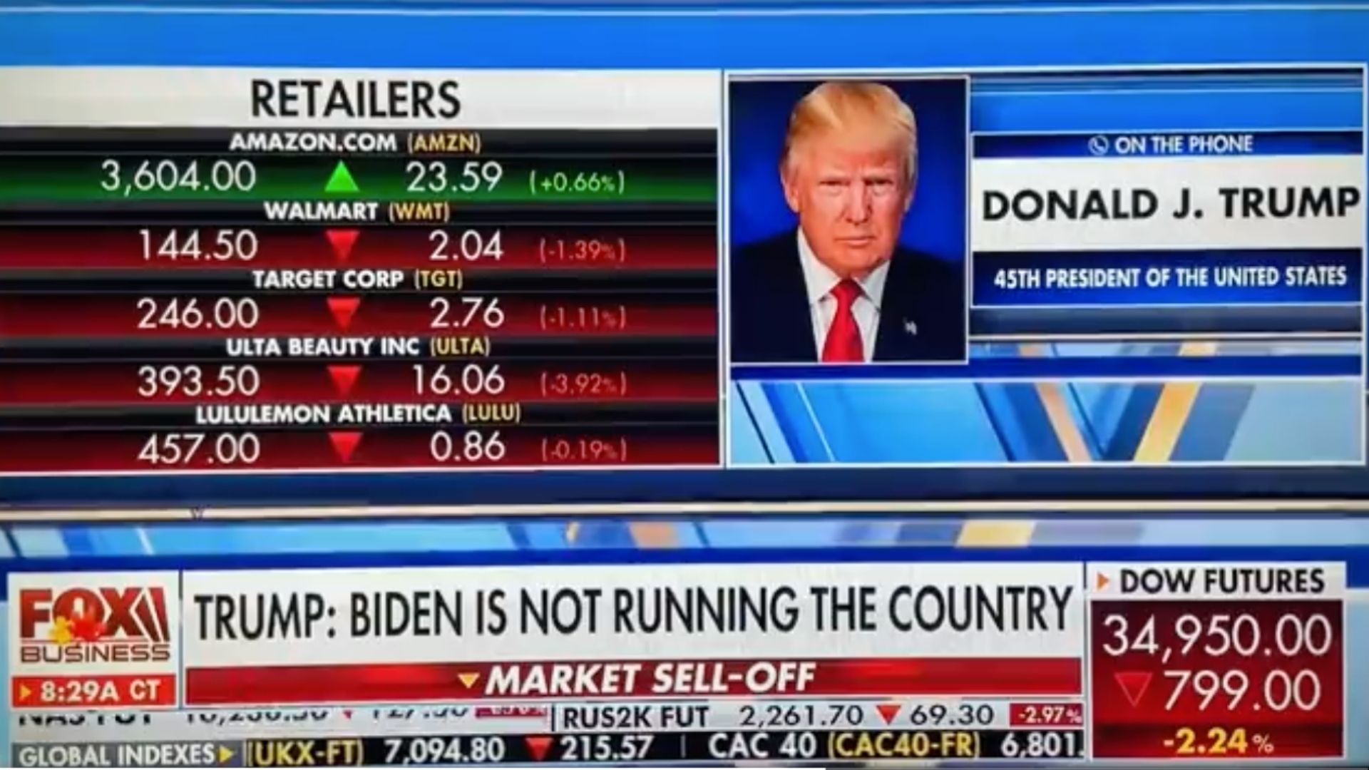 Trump Blasts Biden Across The Board: COVID, Inflation, Border Crisis