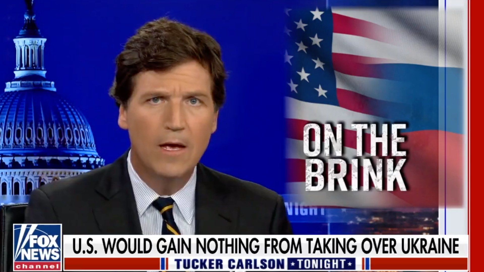 Tucker Carlson Asks ‘How Does Intervening In Ukraine Help The Core Interests Of The United States?’
