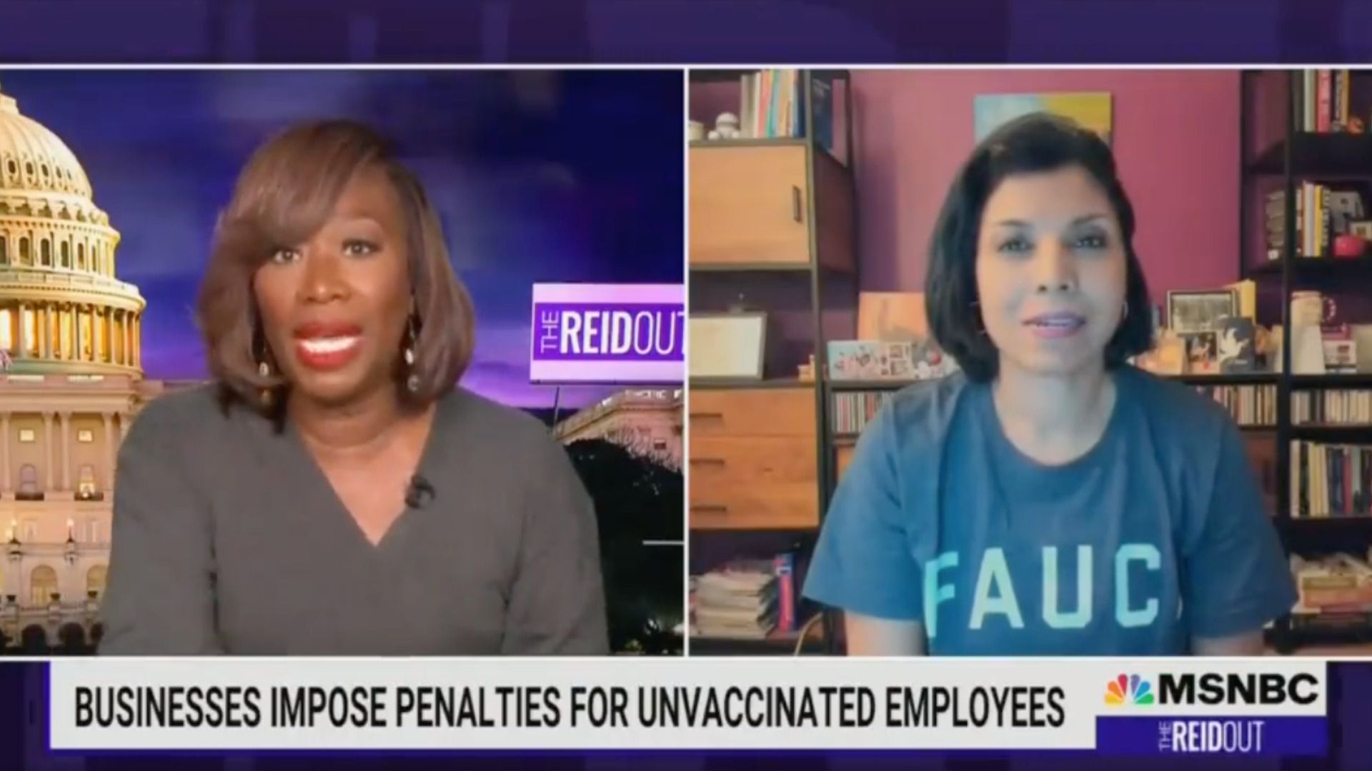 MSNBC's Joy Reid Says Unvaxxed Americans Should 'Pay More’