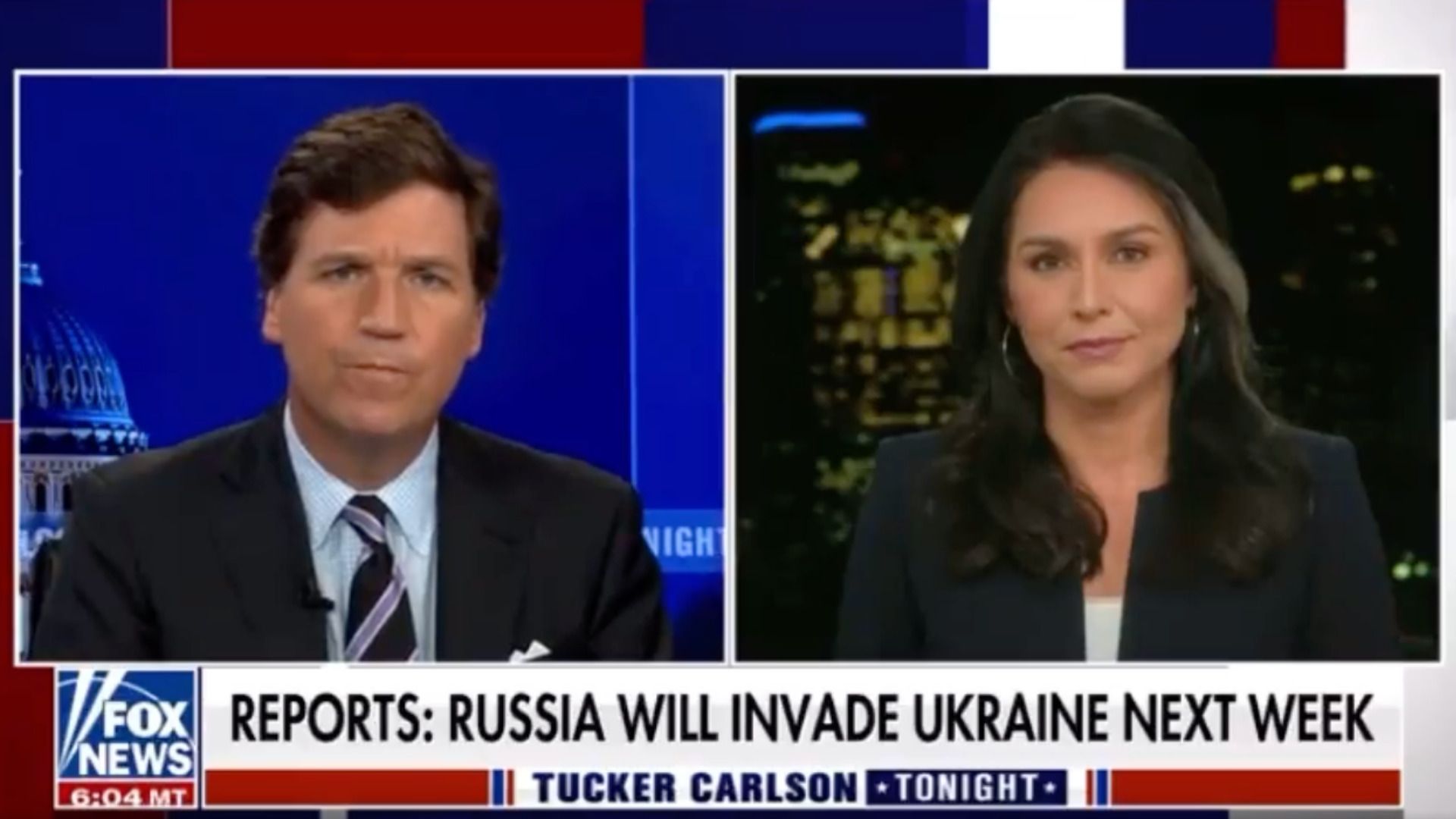 Tulsi Gabbard Says Military Industrial Complex Wants War In Ukraine