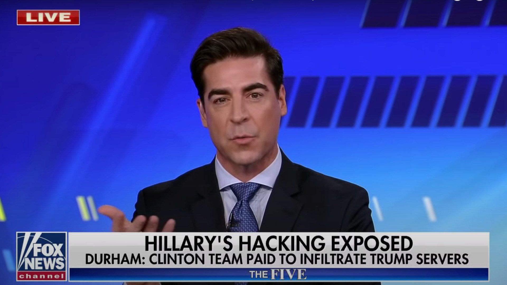fox news jesse watters hillary clinton