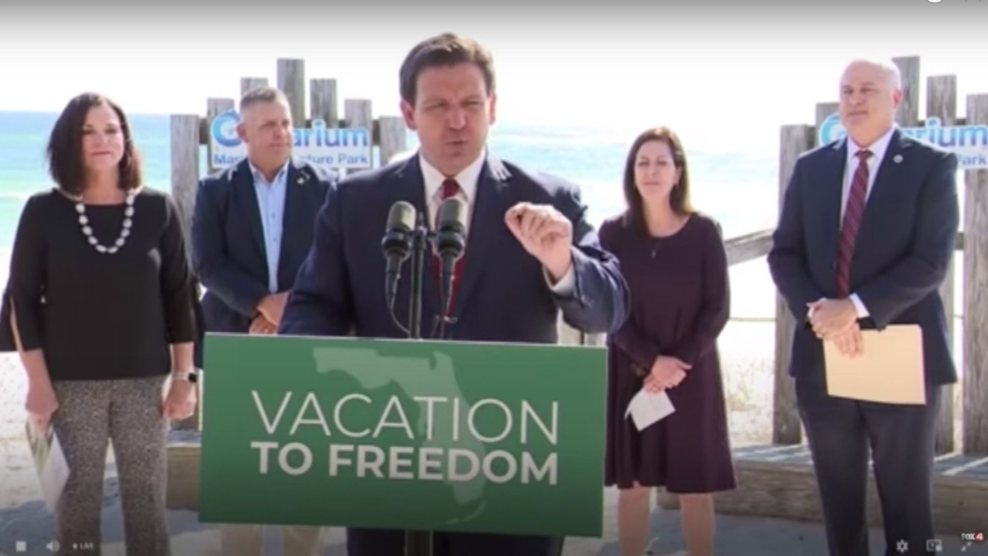 DeSantis Calls Biden’s Federal Mask Mandate ‘Irrational Policy’