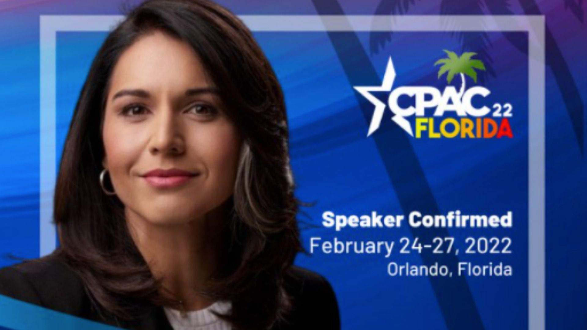 Tulsi Gabbard Will Give Headline Speech At CPAC