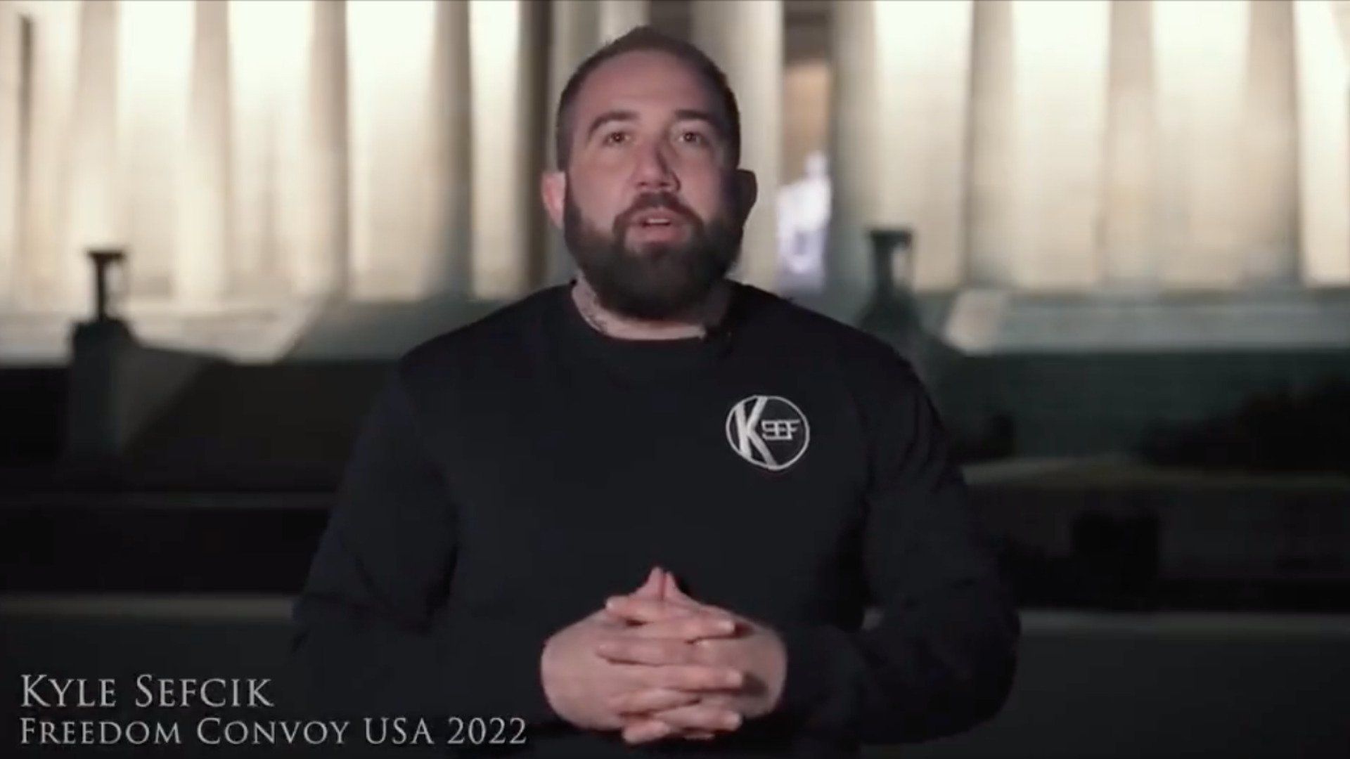 DC "Freedom Convoy USA 2022" Leader