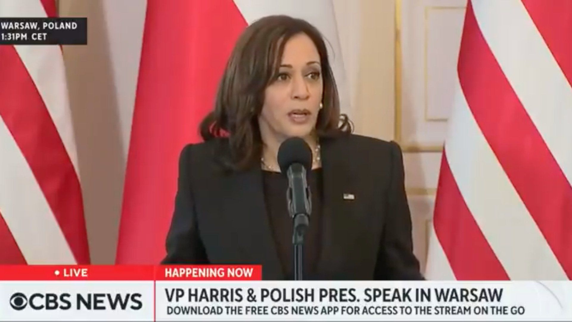 kamala harris word salad