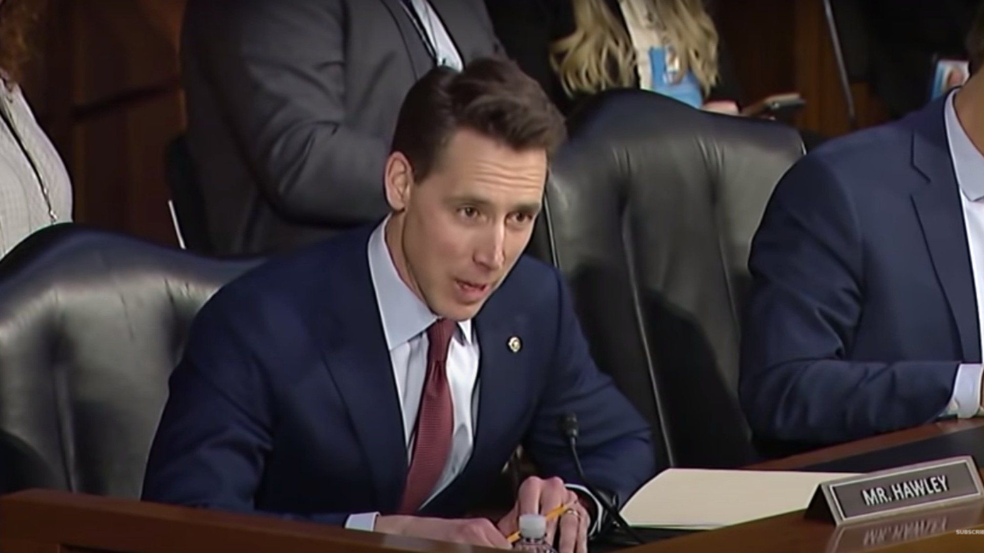 Sen. Josh Hawley Pushes Back Against Reporter Who Claims He Voted For Judges Soft On Child Porn Offenders