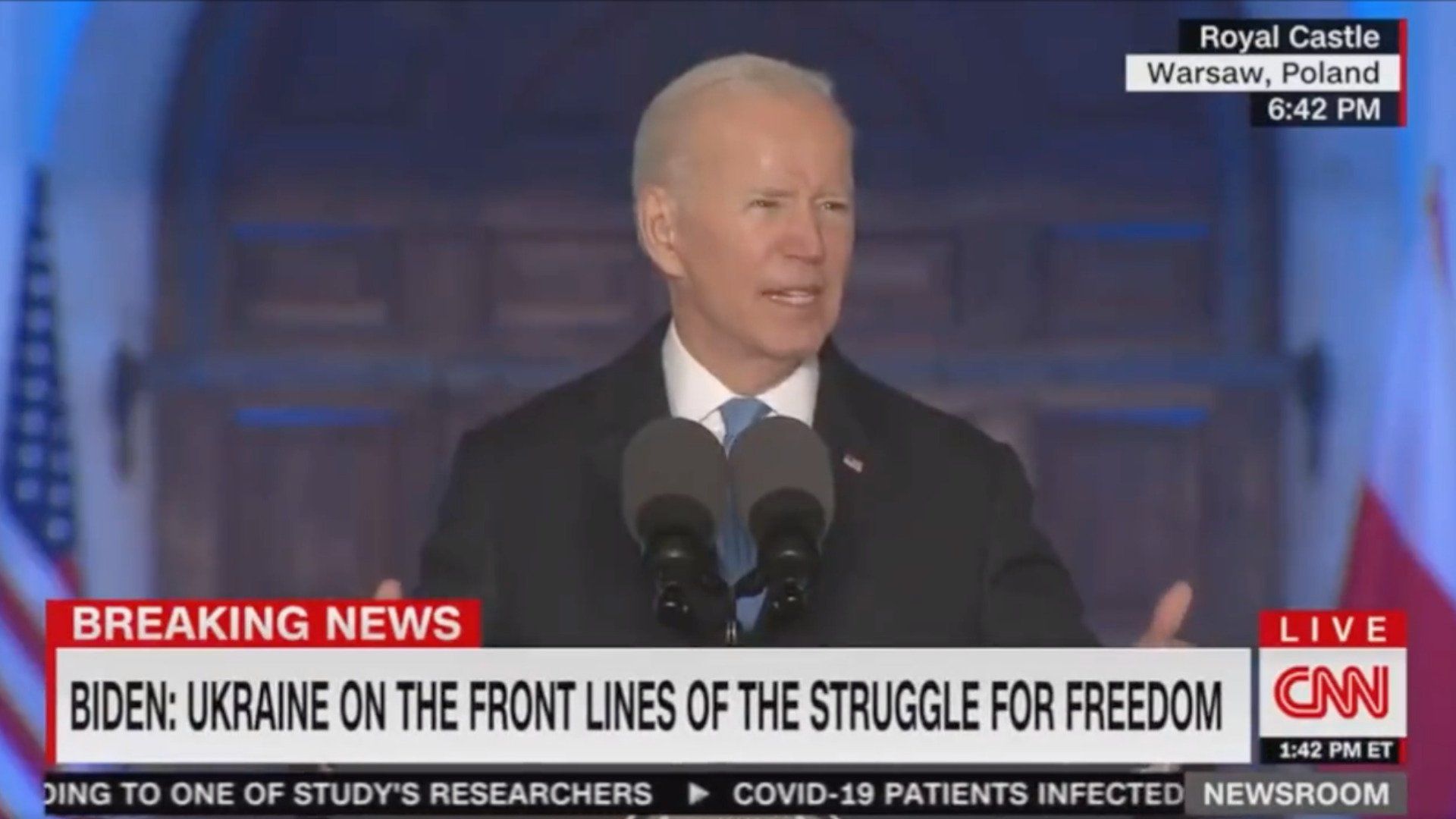 Joe Biden Calls For Regime Change In Moscow 