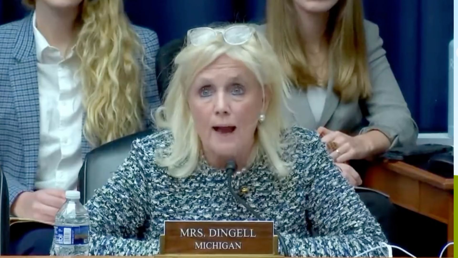 debbie dingell anti israel protest