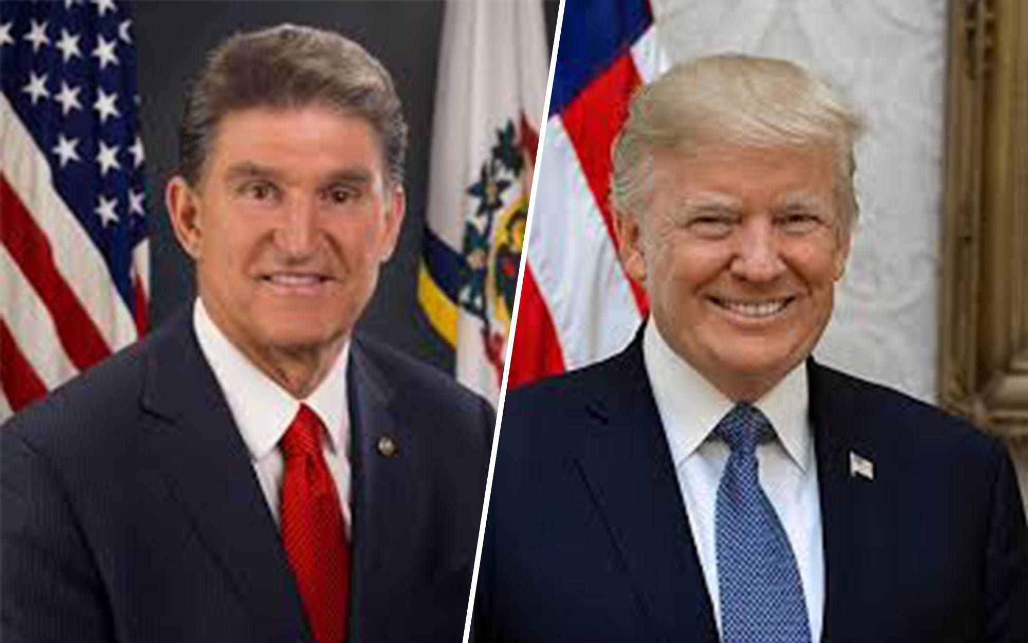 Manchin Trump