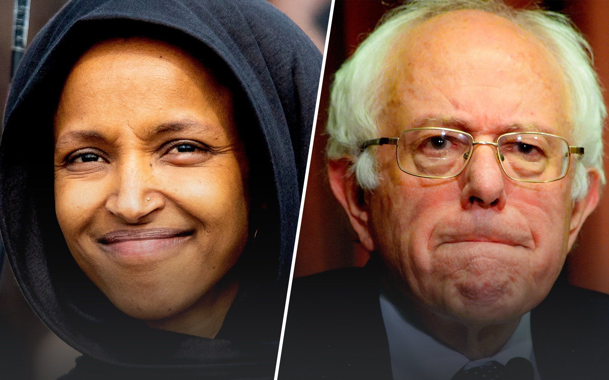 Ilhan Omar Sanders