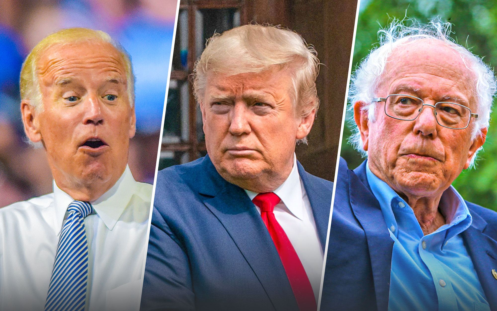 Biden Trump Sanders