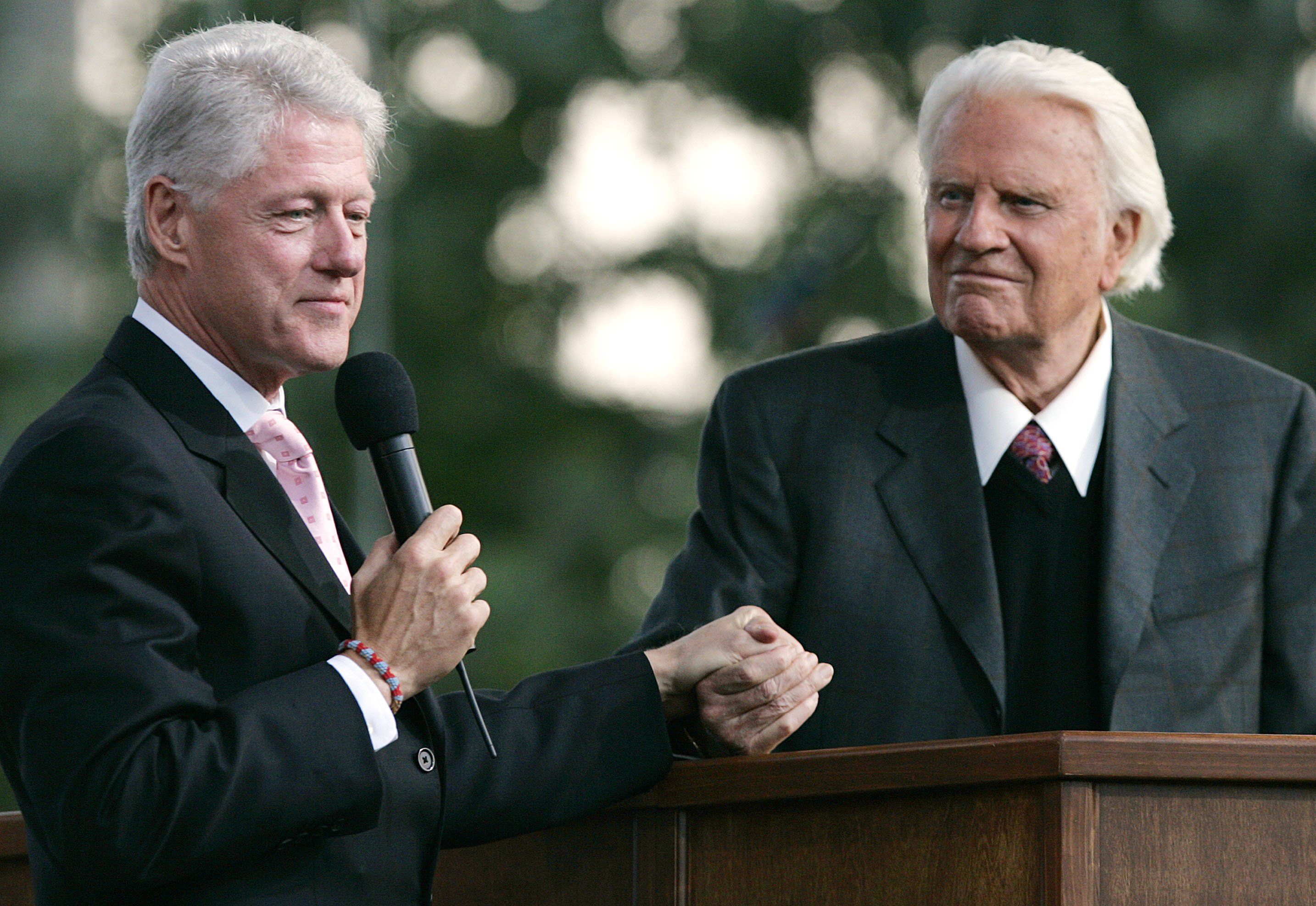 bill clinton billy graham