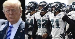 trump philadelphia eagles