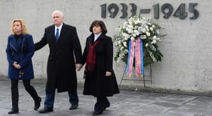 pence mocked concentration camp