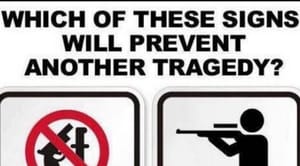 gun free zone meme