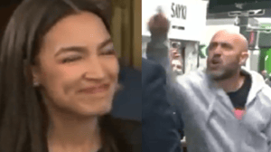 AOC was loudly heckled by New York residents fed up with the illegal immigration crisis plaguing the city.