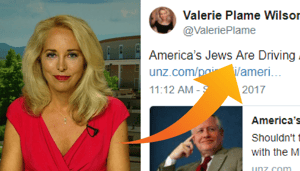 valeria plame anti-semitic