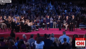 cnn ban rifles townhall