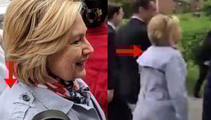 hillary clinton bulge