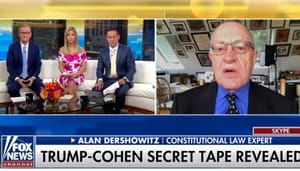dershowitz trump cohen tape