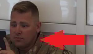 soldier sees daughter birth