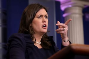 sarah sanders cnn sotu
