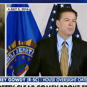trey gowdy james comey
