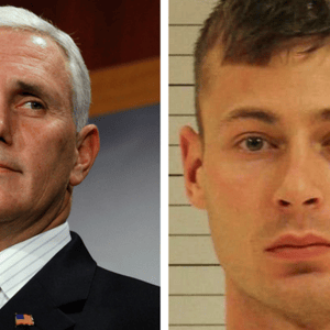 national guardsman mike pence threatened
