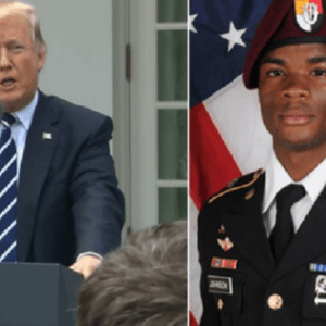 trump army widow