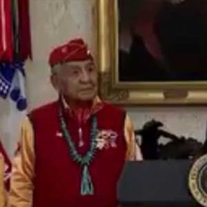 warren pocahontas navajo code talker