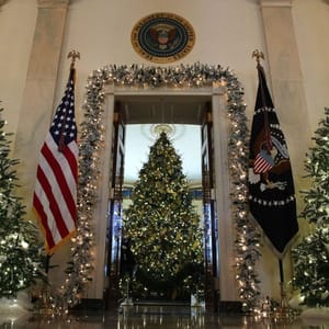 white house christmas card