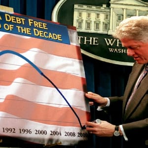 clinton surplus myth
