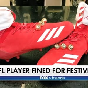 nfl fine christmas cleats