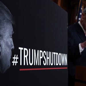 democrat poll shutdown