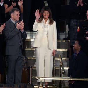 melania trump sotu outfit