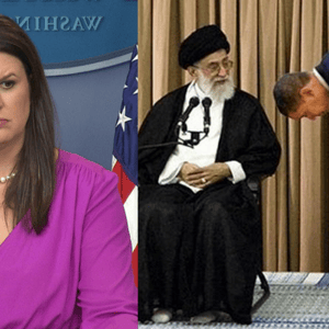huckabee sanders obama iran