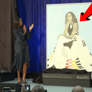 michelle obama portrait