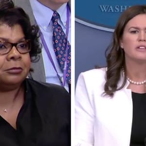 sarah sanders april ryan