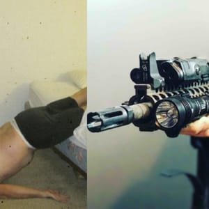 ar 15 death falling bed